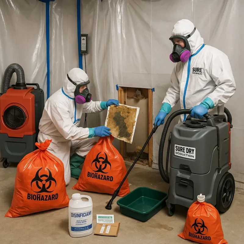 Contaminated Water Handling Protocols process in Cleveland County, AR