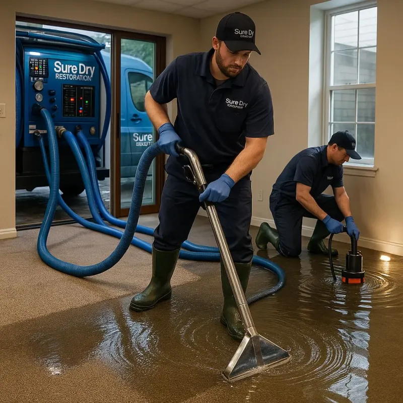 Water Extraction and Removal process in Cleveland County, AR
